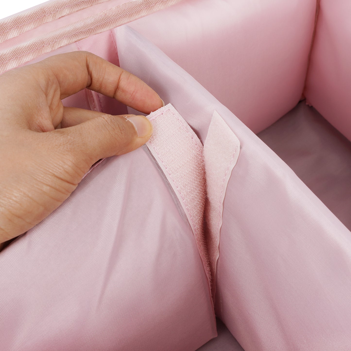 šø Dusty Rose Travel Diaper Caddy